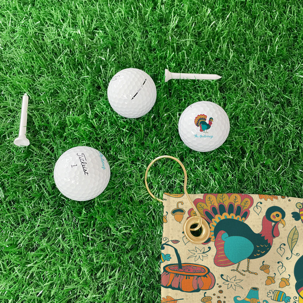 Old Fashioned Thanksgiving Golf Balls - Titleist - Set of 3 - LIFESTYLE