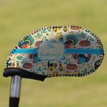 Old Fashioned Thanksgiving Golf Club Iron Cover - Single (Personalized)