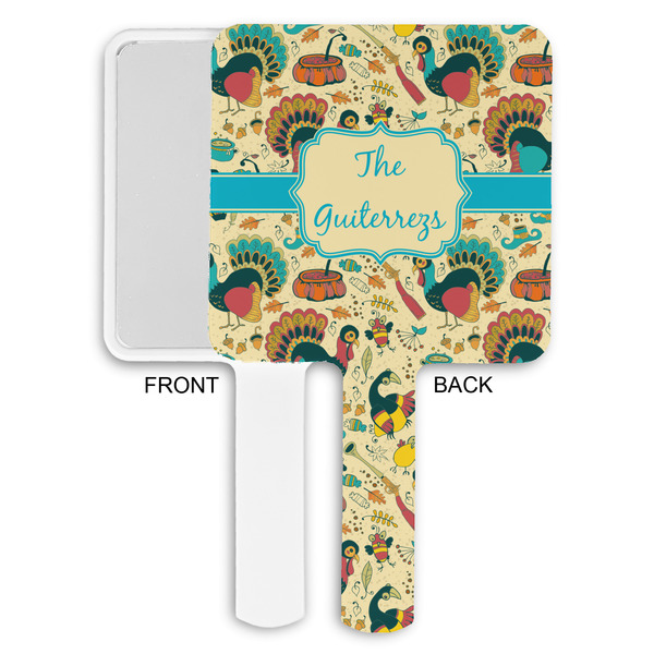 Old Fashioned Thanksgiving Hand Mirrors - Approval