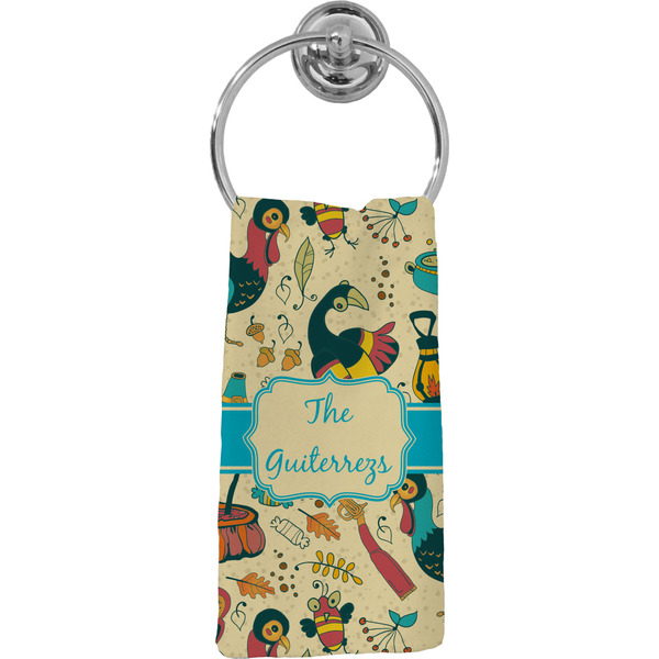 Custom Old Fashioned Thanksgiving Hand Towel - Full Print (Personalized)