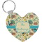 Old Fashioned Thanksgiving Heart Keychain (Personalized)