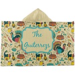 Old Fashioned Thanksgiving Kids Hooded Towel (Personalized)