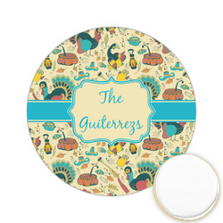 Old Fashioned Thanksgiving Printed Cookie Topper - 2.15" (Personalized)