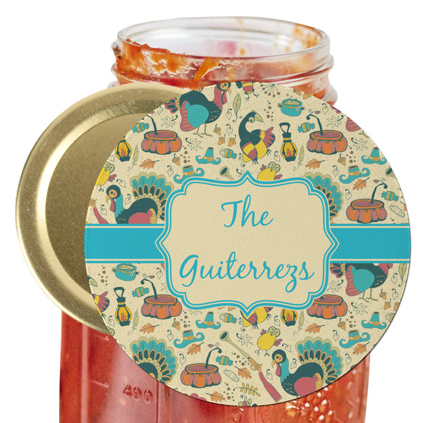 Custom Old Fashioned Thanksgiving Jar Opener (Personalized)