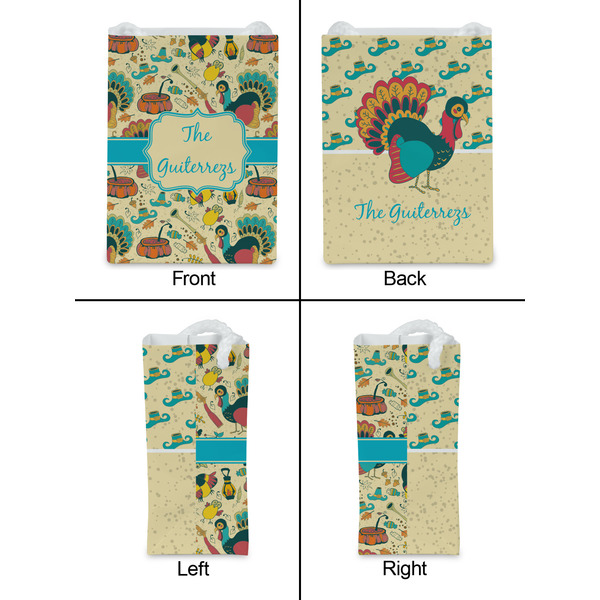 Old Fashioned Thanksgiving Jewelry Gift Bag - Gloss - Approval