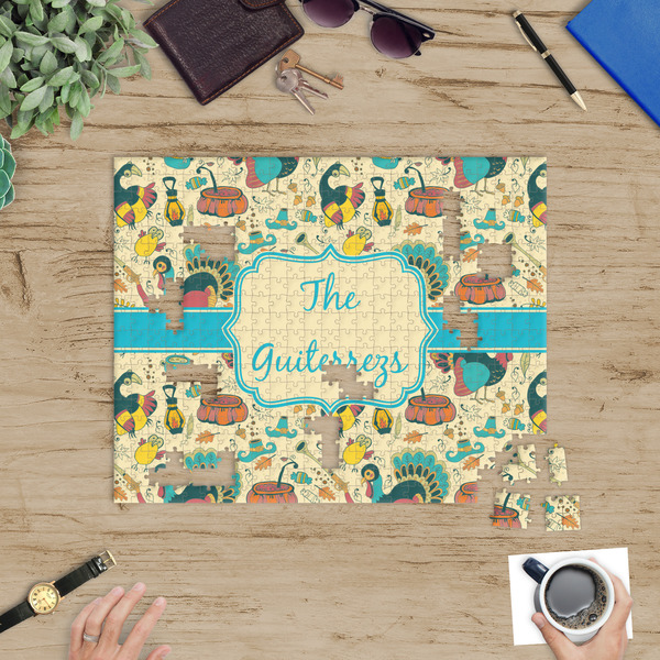 Old Fashioned Thanksgiving Jigsaw Puzzle 500 Piece - In Context