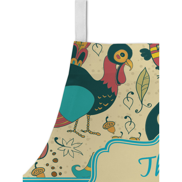 Old Fashioned Thanksgiving Kid's Aprons - Detail