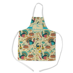 Old Fashioned Thanksgiving Kid's Apron - Medium (Personalized)