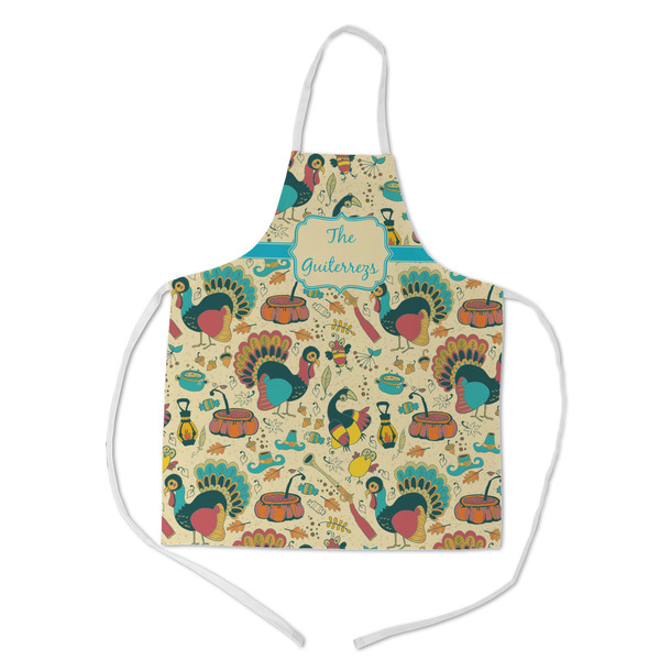 Custom Old Fashioned Thanksgiving Kid's Apron w/ Name or Text