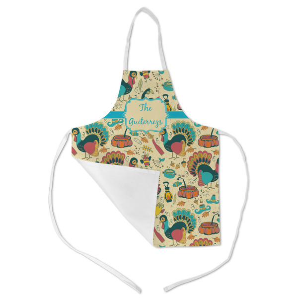 Old Fashioned Thanksgiving Kid's Aprons - Medium - Main (med/lrg)