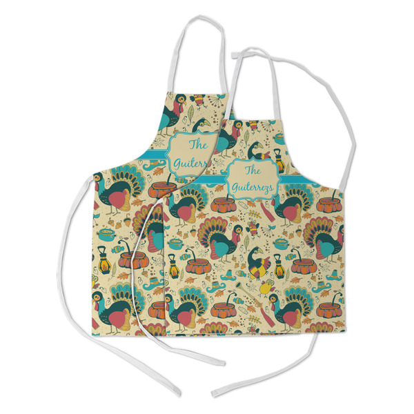 Old Fashioned Thanksgiving Kid's Aprons - Parent - Main