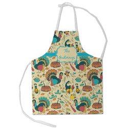 Old Fashioned Thanksgiving Kid's Apron - Small (Personalized)