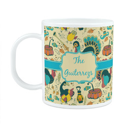 Old Fashioned Thanksgiving Plastic Kids Mug (Personalized)