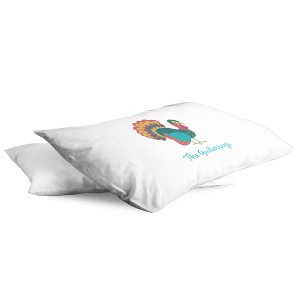 Old Fashioned Thanksgiving King Pillow Case - TWO (partial print)