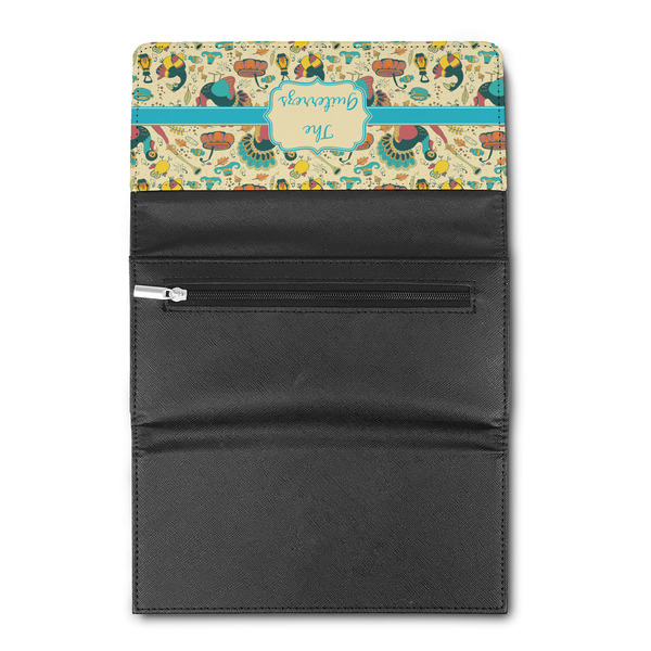 Old Fashioned Thanksgiving Ladies Wallet (Open)