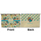 Old Fashioned Thanksgiving Large Zipper Pouch Approval (Front and Back)
