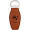 Old Fashioned Thanksgiving Leatherette Bottle Opener (Personalized)