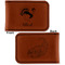 Old Fashioned Thanksgiving Leatherette Magnetic Money Clip - Front and Back