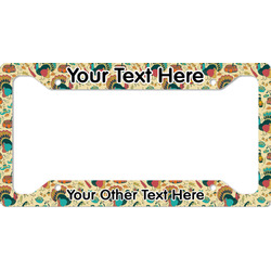 Old Fashioned Thanksgiving License Plate Frame (Personalized)