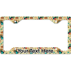 Old Fashioned Thanksgiving License Plate Frame - Style C (Personalized)