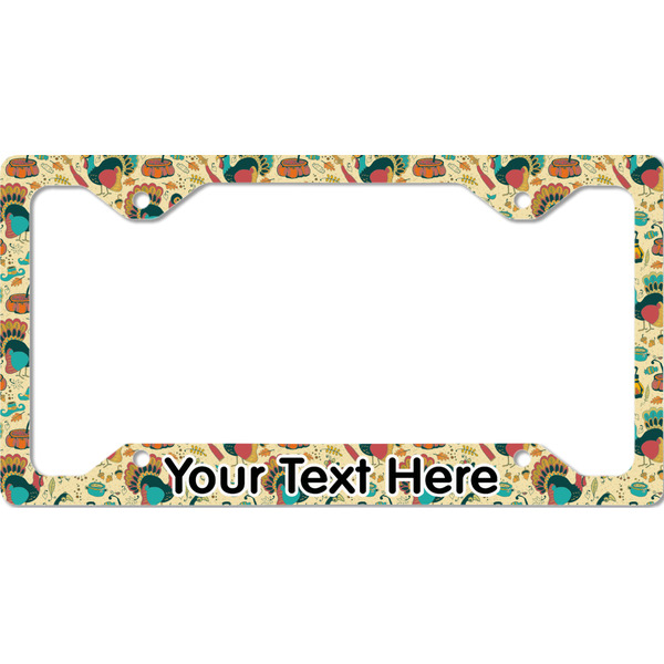 Old Fashioned Thanksgiving License Plate Frame - Style C