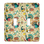 Old Fashioned Thanksgiving Light Switch Cover (2 Toggle Plate)