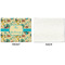Old Fashioned Thanksgiving Linen Placemat - APPROVAL Single (single sided)