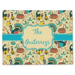Old Fashioned Thanksgiving Single-Sided Linen Placemat - Single w/ Name or Text