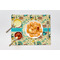Old Fashioned Thanksgiving Linen Placemat - Lifestyle (single)