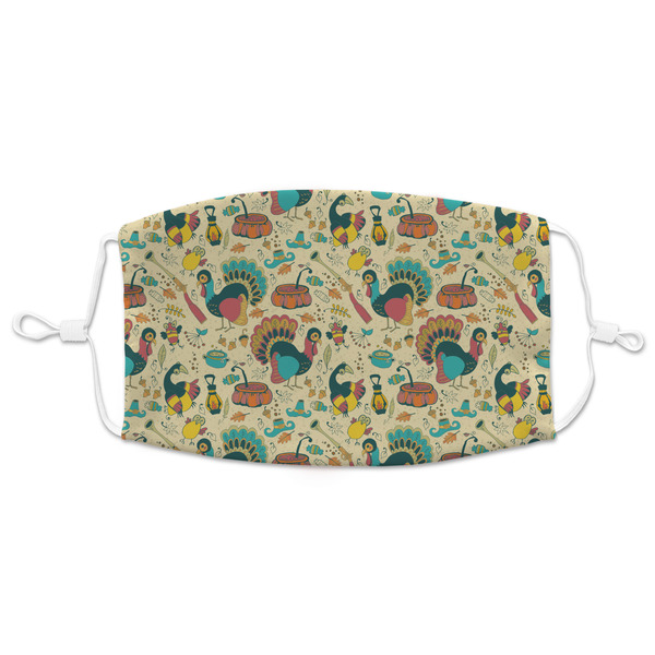 Custom Old Fashioned Thanksgiving Adult Cloth Face Mask - XLarge