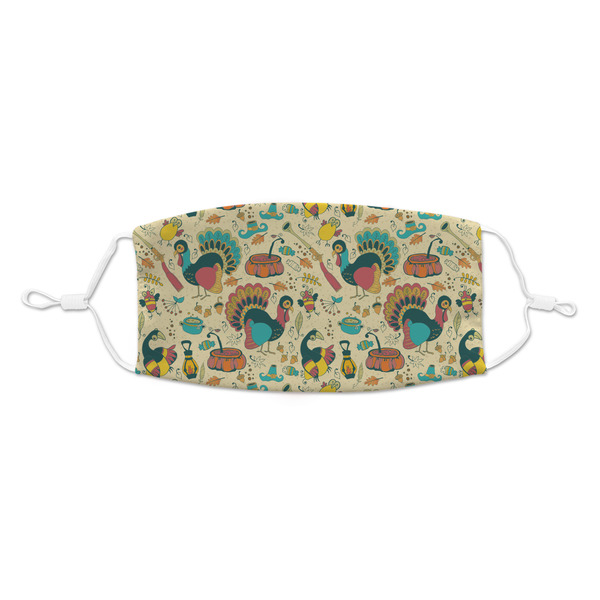 Custom Old Fashioned Thanksgiving Kid's Cloth Face Mask - Standard