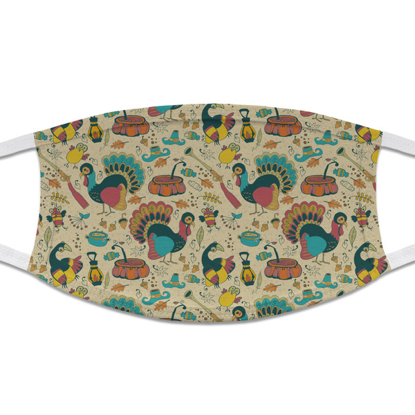 Custom Old Fashioned Thanksgiving Cloth Face Mask (T-Shirt Fabric)
