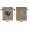 Old Fashioned Thanksgiving Medium Burlap Gift Bag - Front Approval