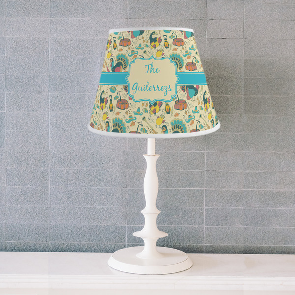Old Fashioned Thanksgiving Poly Film Empire Lampshade - Lifestyle