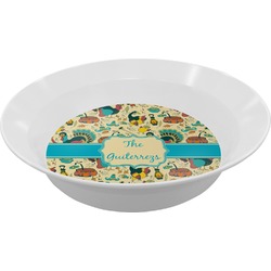 Old Fashioned Thanksgiving Melamine Bowl (Personalized)