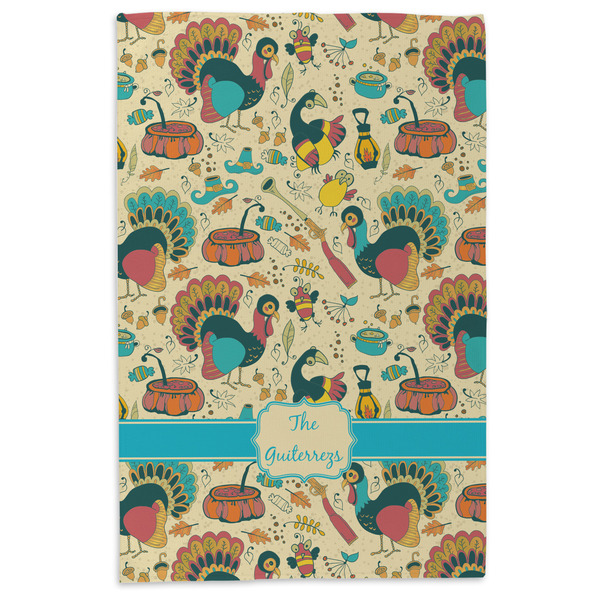 Old Fashioned Thanksgiving Microfiber Dish Towel - APPROVAL