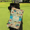 Old Fashioned Thanksgiving Microfiber Golf Towels - Small - LIFESTYLE