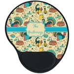 Old Fashioned Thanksgiving Mouse Pad with Wrist Support
