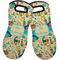Old Fashioned Thanksgiving Neoprene Oven Mitts - Set of 2 w/ Name or Text