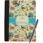 Old Fashioned Thanksgiving Notebook Padfolio - Large w/ Name or Text