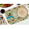 Old Fashioned Thanksgiving Octagon Placemat - Single front (LIFESTYLE) Flatlay