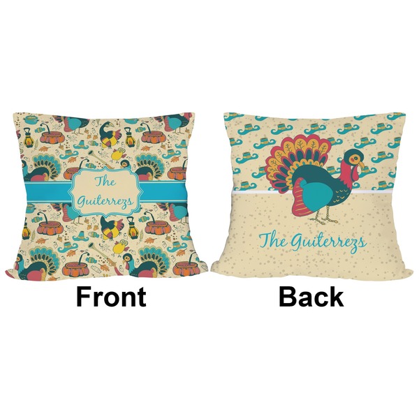 Old Fashioned Thanksgiving Outdoor Pillow - 20x20