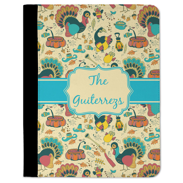 Custom Old Fashioned Thanksgiving Padfolio Clipboard - Large (Personalized)