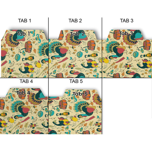 Old Fashioned Thanksgiving Page Dividers - Set of 5 - Approval