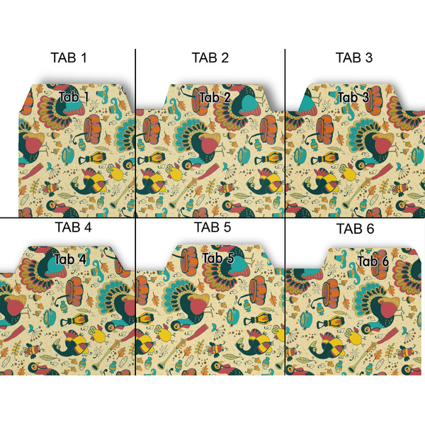 Old Fashioned Thanksgiving Page Dividers - Set of 6 - Approval