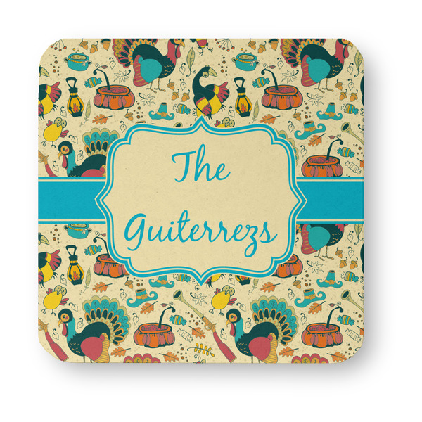 Old Fashioned Thanksgiving Paper Coasters - Approval