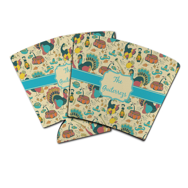 Custom Old Fashioned Thanksgiving Party Cup Sleeve (Personalized)