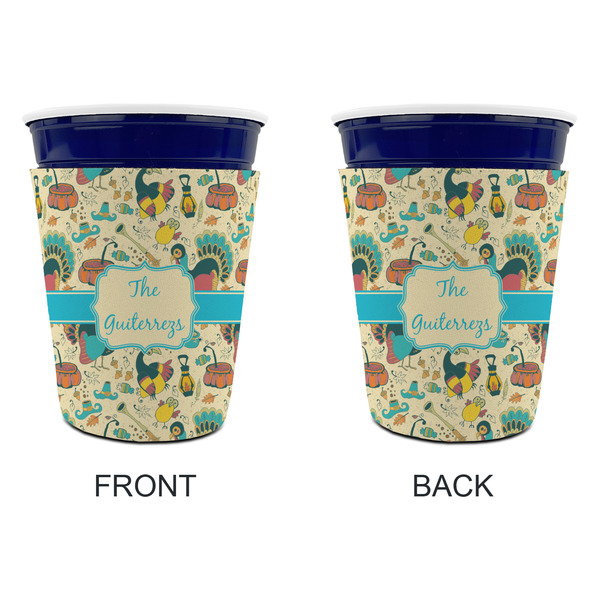 Old Fashioned Thanksgiving Party Cup Sleeves - without bottom - Approval