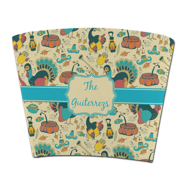 Custom Old Fashioned Thanksgiving Party Cup Sleeve - without bottom (Personalized)
