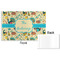 Old Fashioned Thanksgiving Disposable Paper Placemat - Front & Back